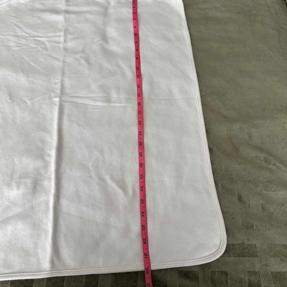 VTG Baby Girls Pink Floral Hooded‎ Towel 6-9 Months 100% Cotton Bath Wrap Infant